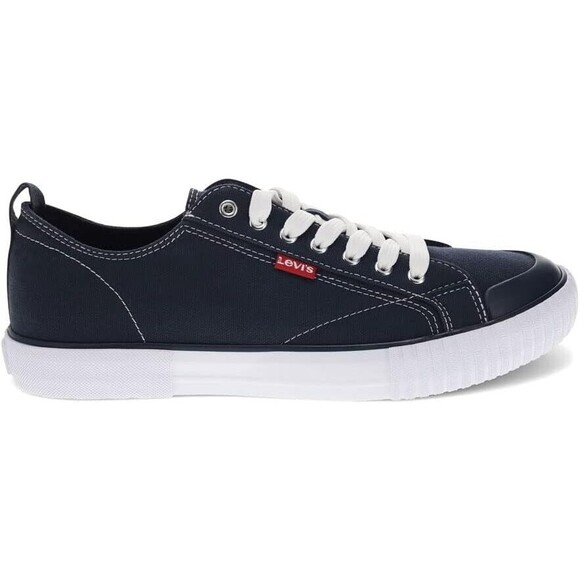 Levi's Men's Anikin Canvas Sneaker, Navy, 11 - Picture 3 of 8